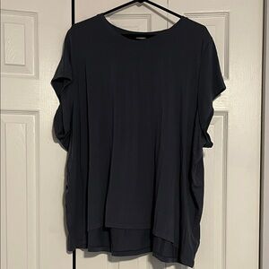 Athleta Slate Blue/Gray Short Sleeve Top